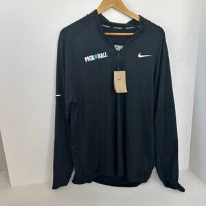 Nike Dri-Fit Men’s Black XL Running Shirt with “Pick A Ball” | NWT